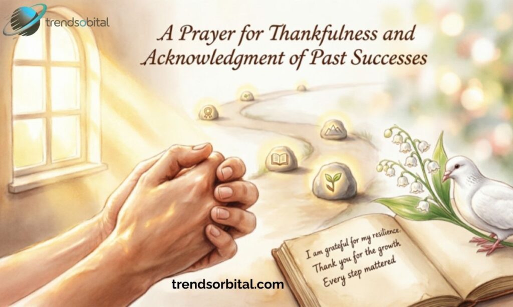 A Prayer for Thankfulness and Acknowledgment of Past Successes