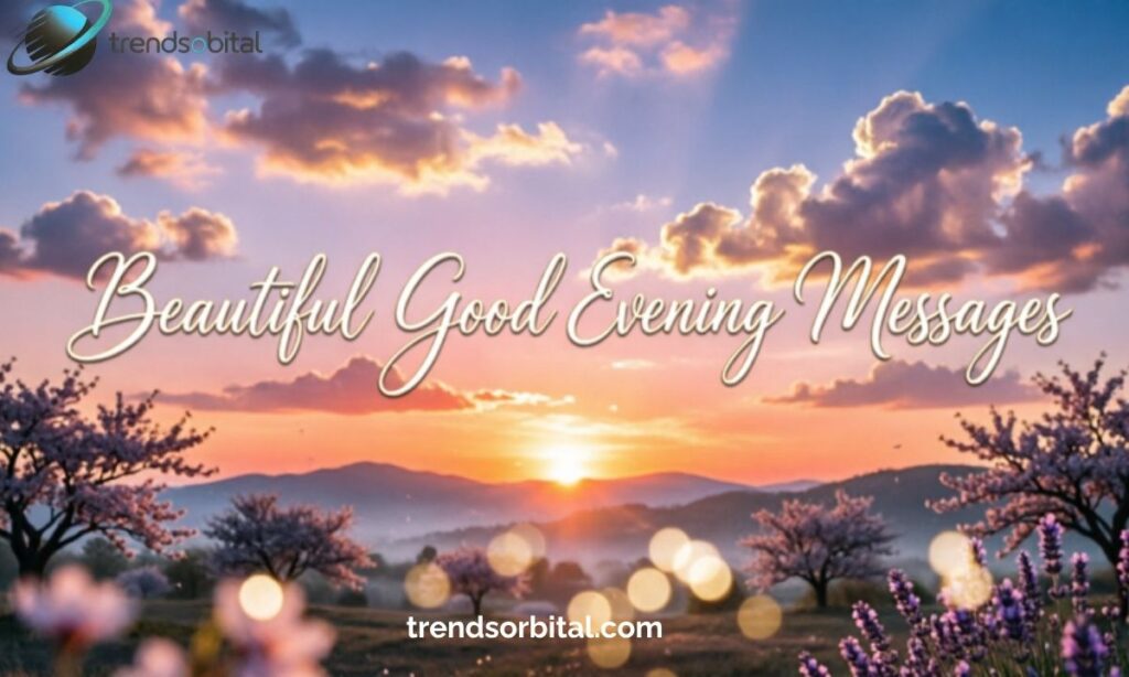 Beautiful Good Evening Messages