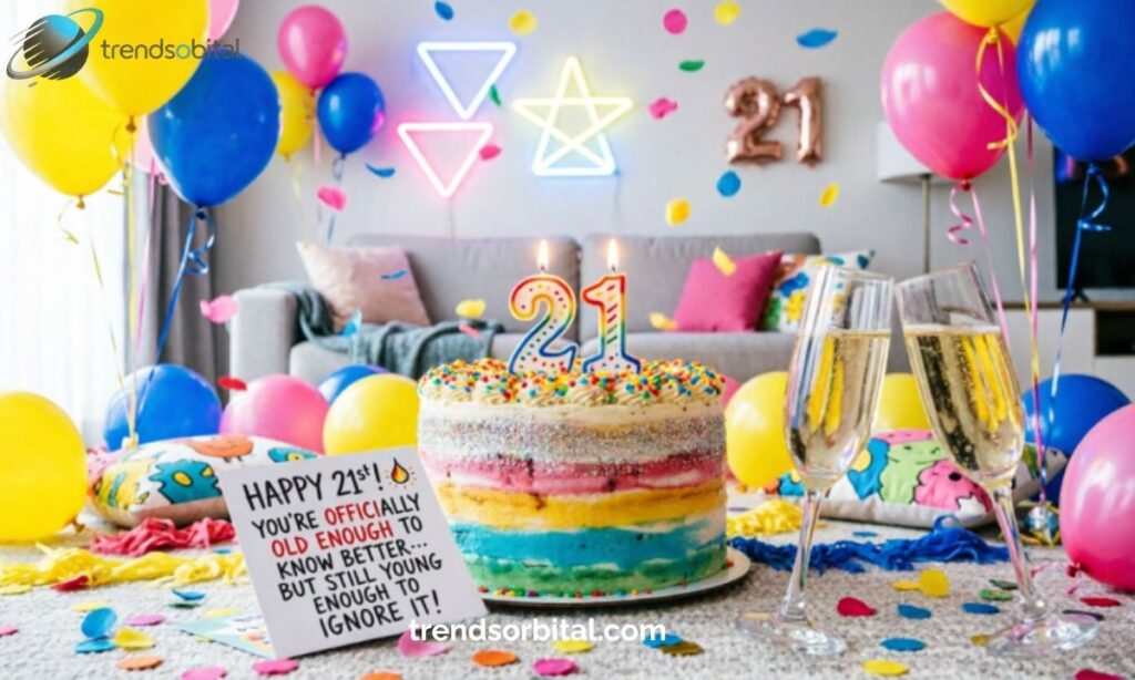 Funny 21st Birthday Wishes to Make Your Niece Smile