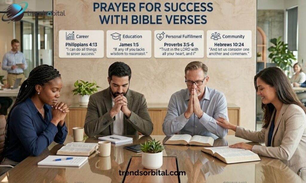 Prayer for Success With Bible Verses